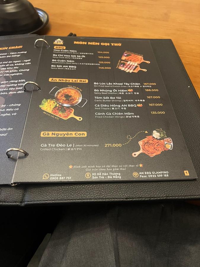 Menu trang 2