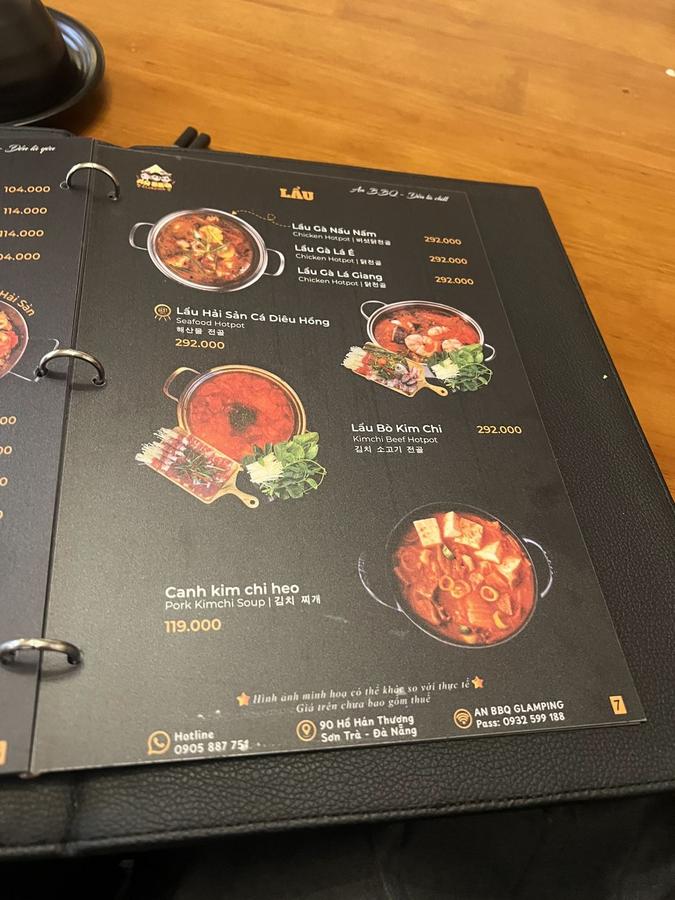 Menu trang 3